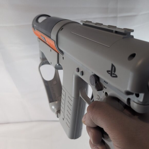 PlayStation Move Sharp Shooter Sony PlayStation 3 PS3 Gun Only Clean Untested - Picture 9 of 16